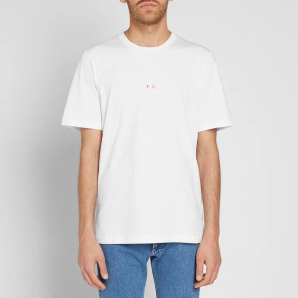 Helmut Lang White Paris Taxi Tee - Picture 1 of 12